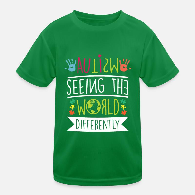 Autisme Conscience T-shirt sport Enfant
