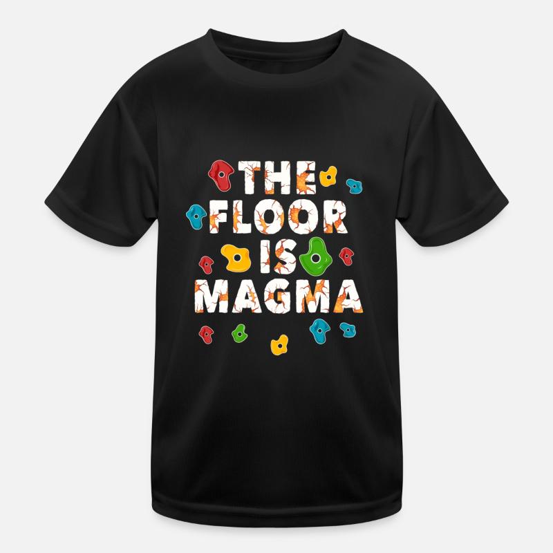 Climbing, Climbing, Climbing Kids Functional T-Shirt