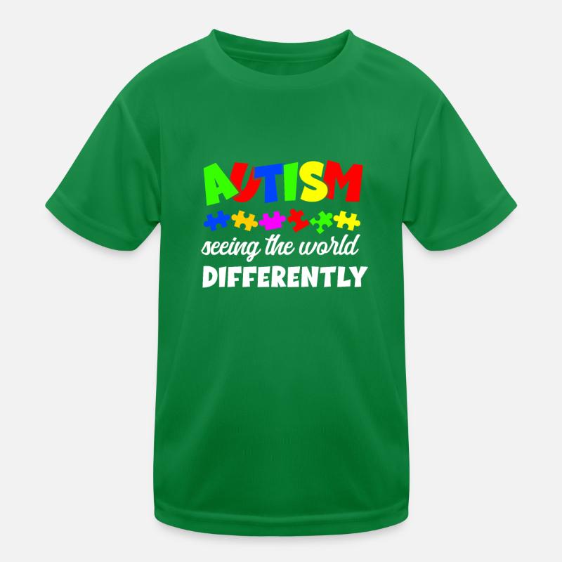 Autisme Conscience T-shirt sport Enfant