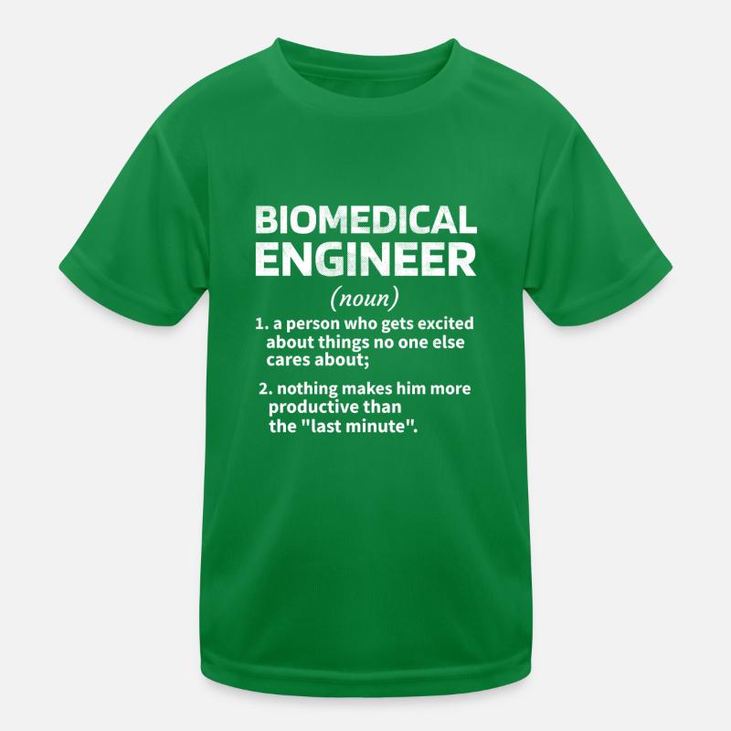 Biomedical Engineer Idée cadeau techniciens médicaux T-shirt sport Enfant