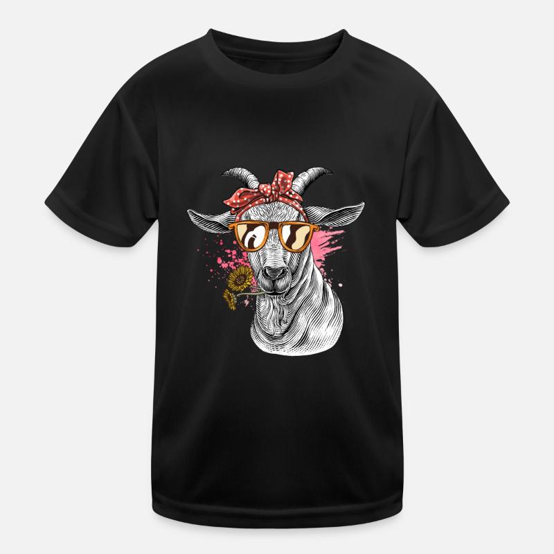 La chèvre cool T-shirt sport Enfant