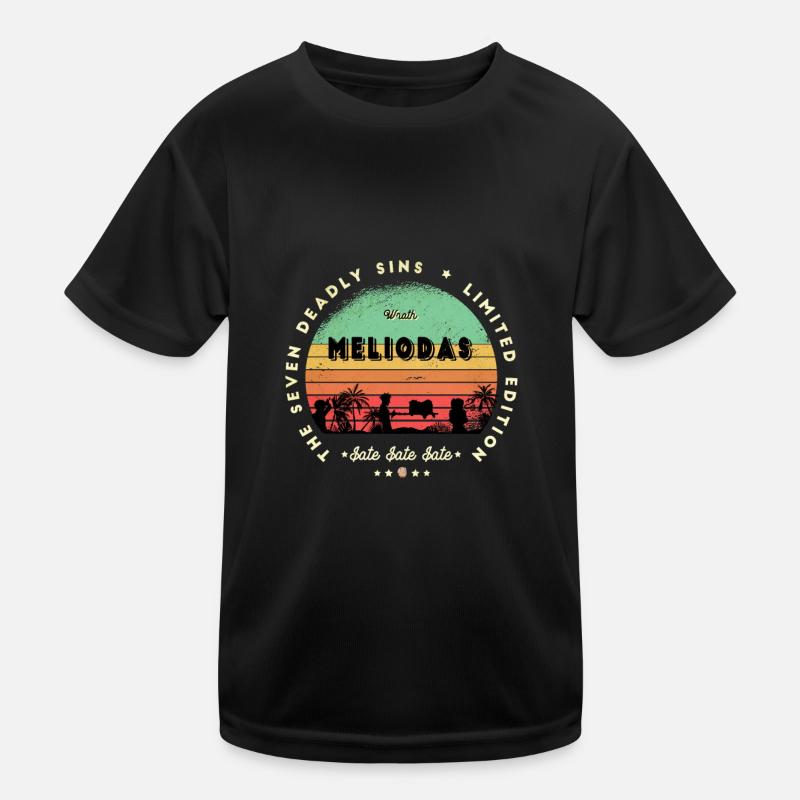 Meliodas - The 7 deadly sins Retro Kids Functional T-Shirt