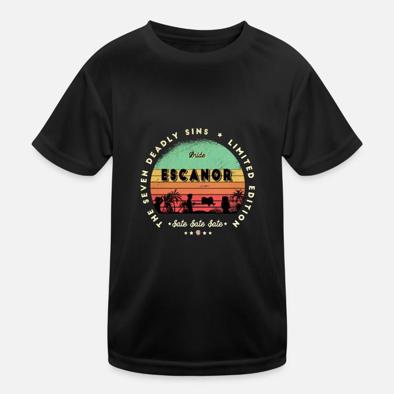 Escanor - The 7 deadly sins Retro Kids Functional T-Shirt