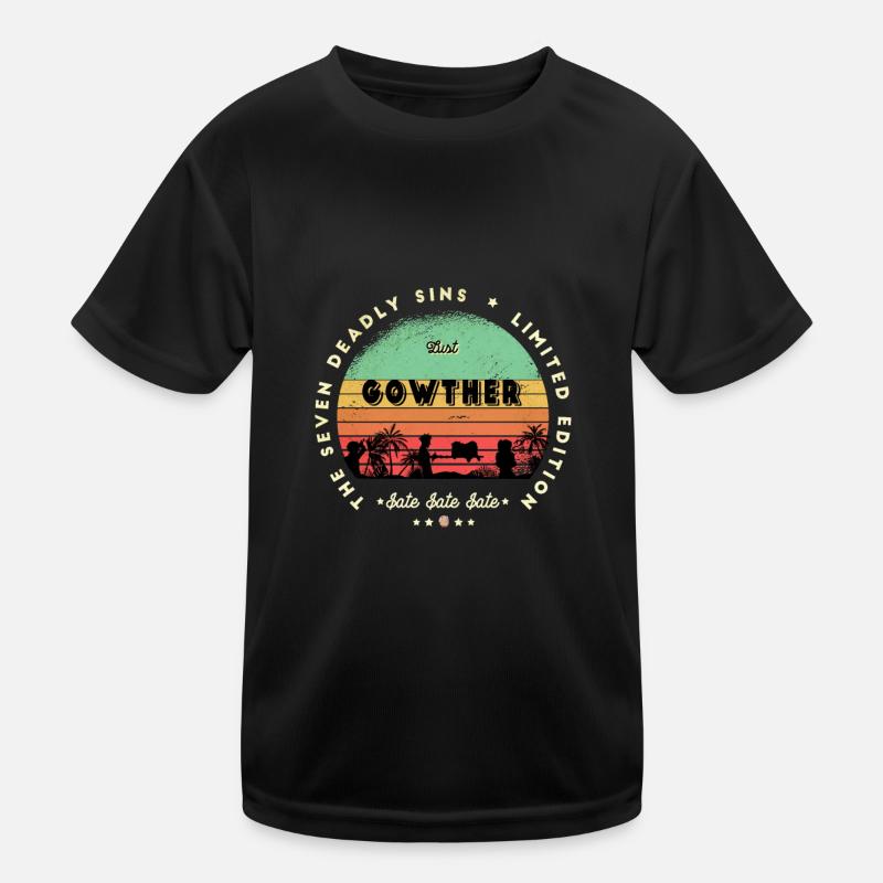 Gowther - The 7 deadly sins Retro Kids Functional T-Shirt