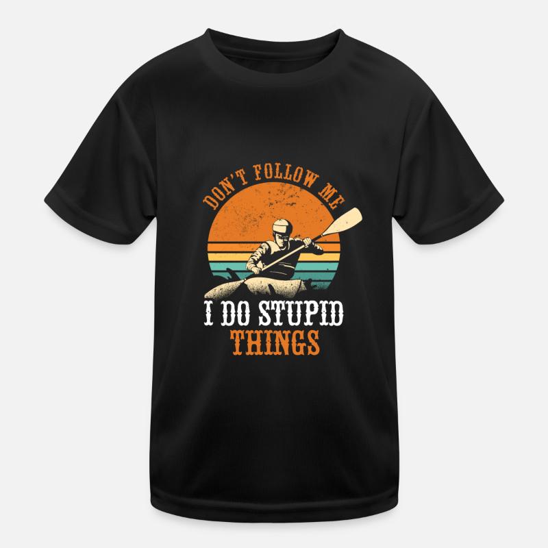 Kajak Kinder Funktions-T-Shirt