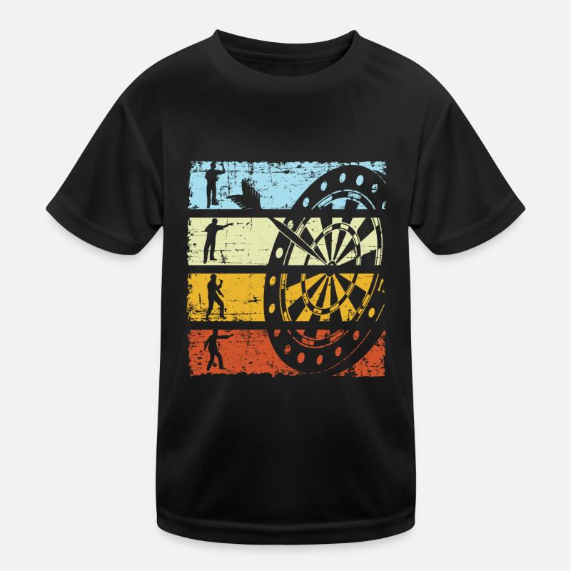 Fléchettes rétro Fléchettes Fléchettes vintage Fléchettes fléchettes T-shirt sport Enfant
