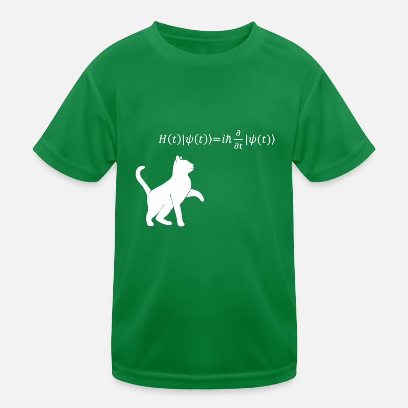 Chat De Schrödinger - physicien cadeau de physique nerd T-shirt sport Enfant