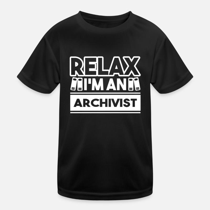 Archivar Ich bin Archivar Kinder Funktions-T-Shirt