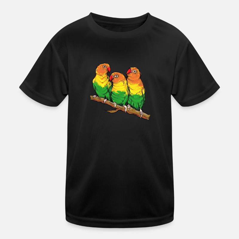 Agaproniade oiseau de compagnie pour oiseau propriétaire T-shirt sport Enfant