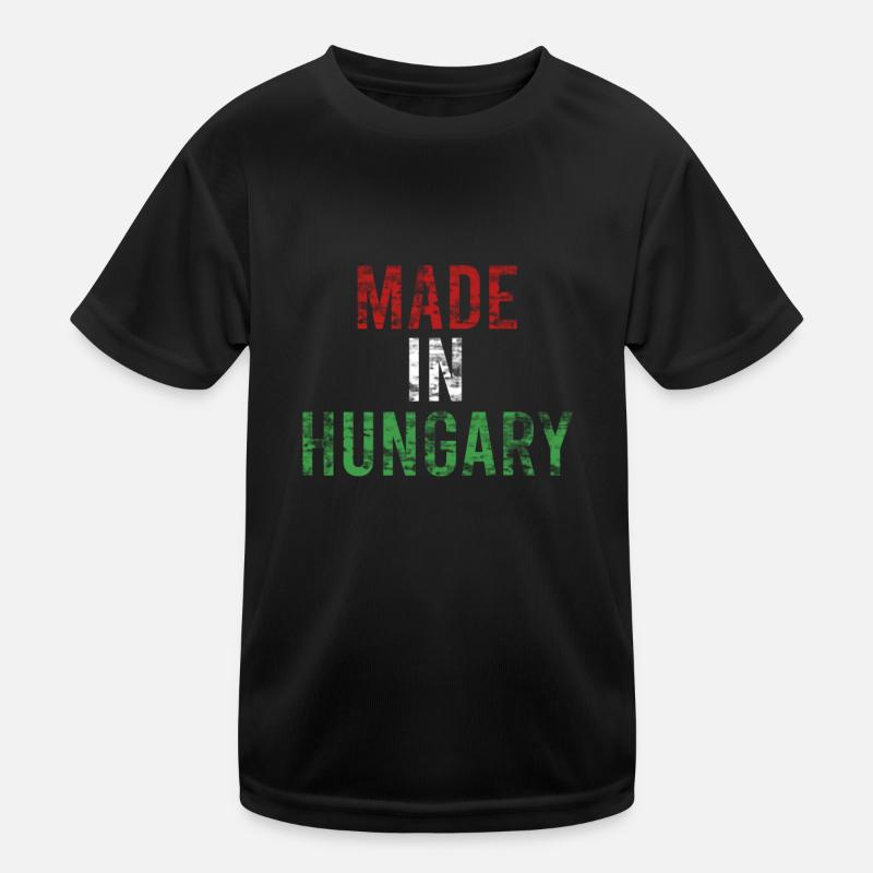 Hungary Kids Functional T-Shirt