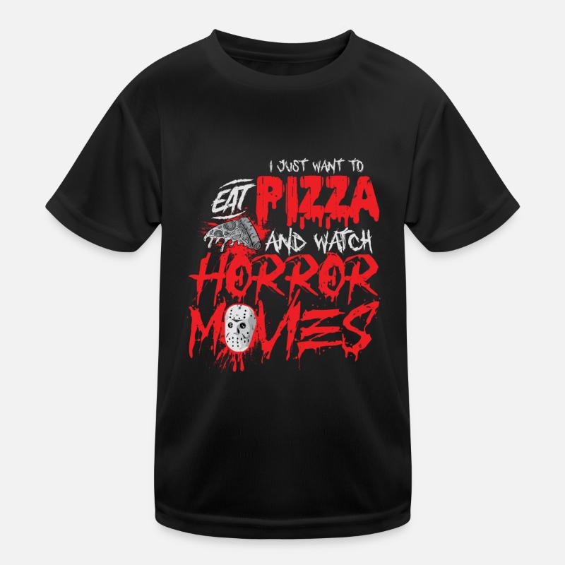 Horror horror film Kids Functional T-Shirt