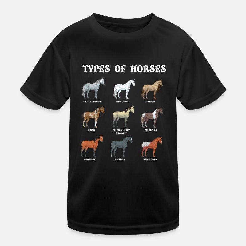Arten Von Pferden, Pferd, Araber Kinder Funktions-T-Shirt