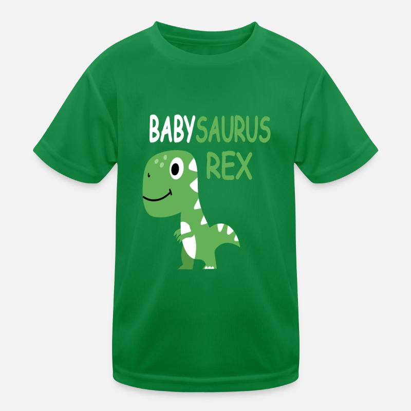 BabySaurus Rex - Baby Saurus - Baby Dinosaur Kids Functional T-Shirt