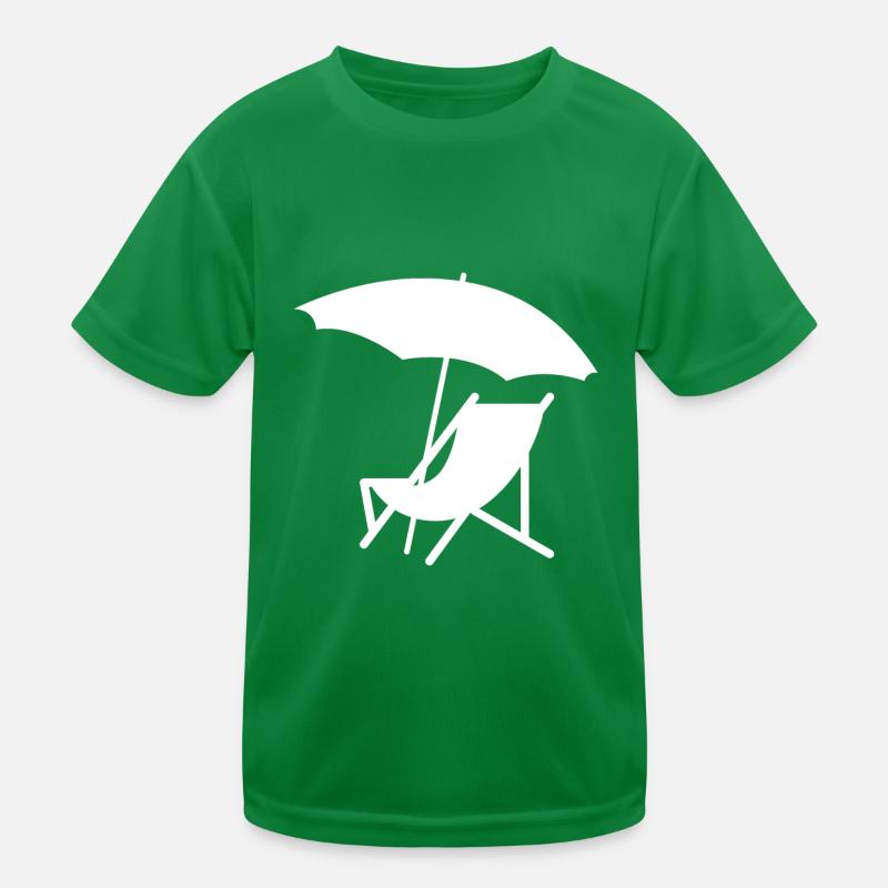 Chaise avec parasol T-shirt sport Enfant