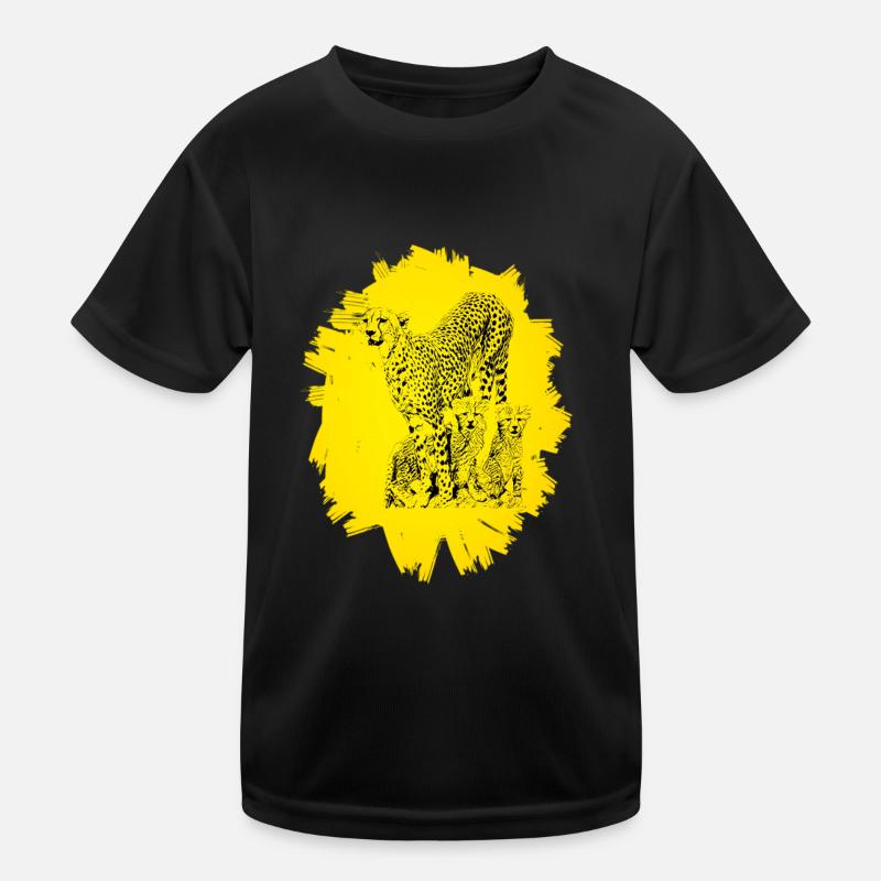 Cheetah Kids Functional T-Shirt