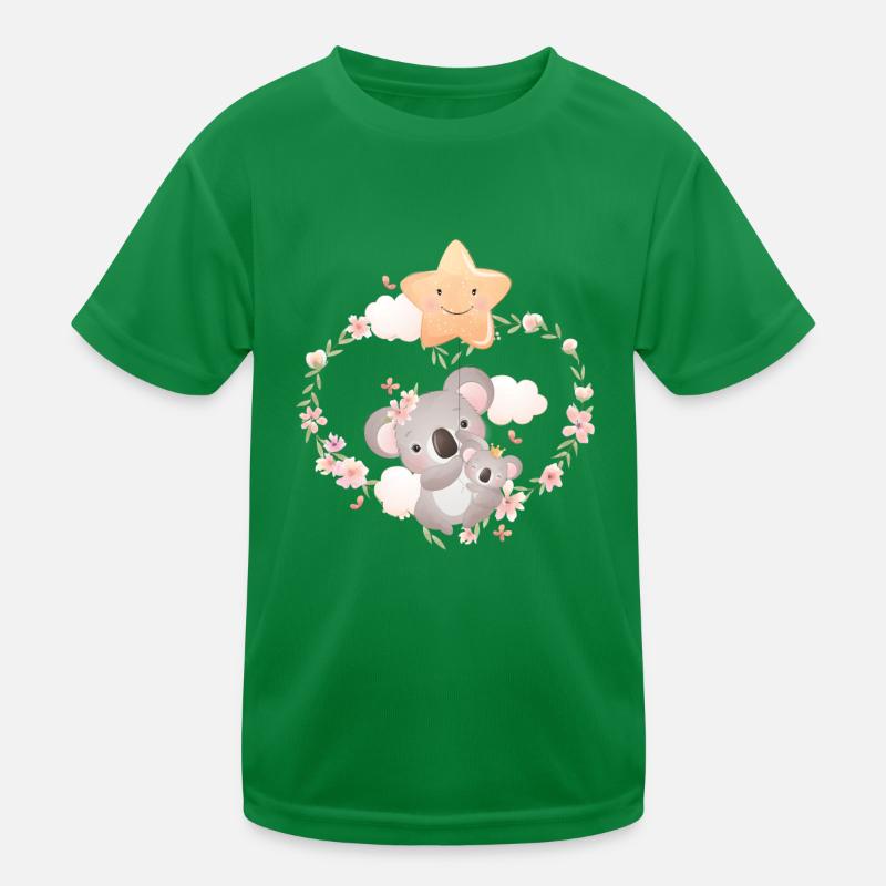 Doux koala bébé avec Koalamama T-shirt sport Enfant