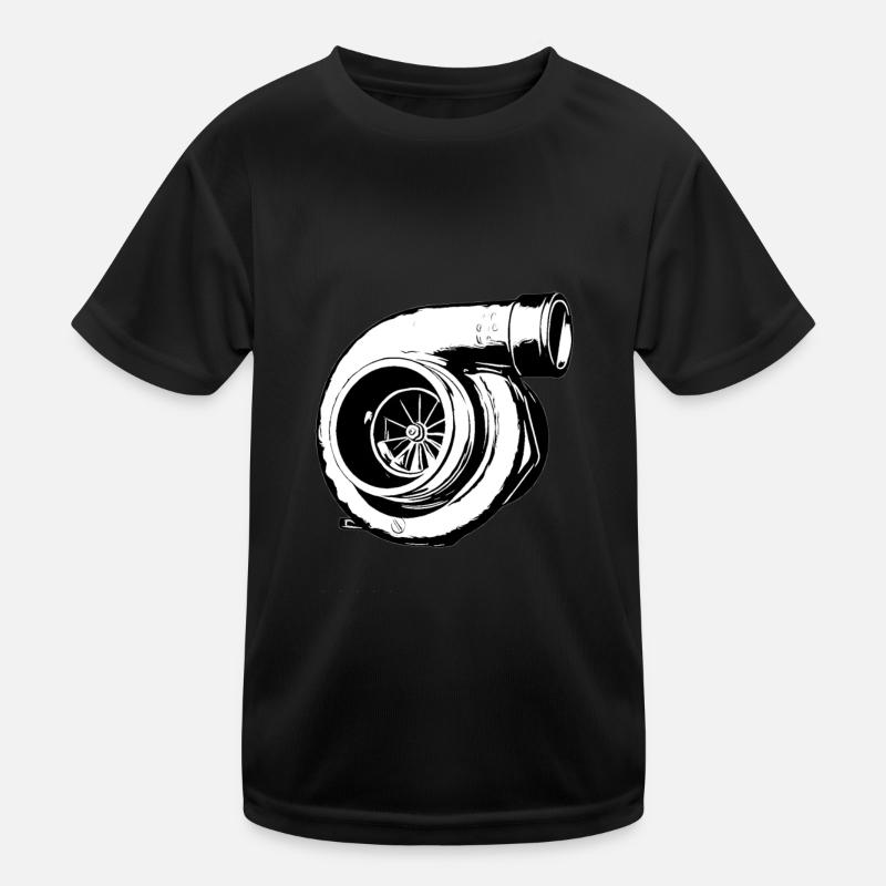 / Paul Walker JDM /Turbolader/Turbocharged /Tuning Kinder Funktions-T-Shirt