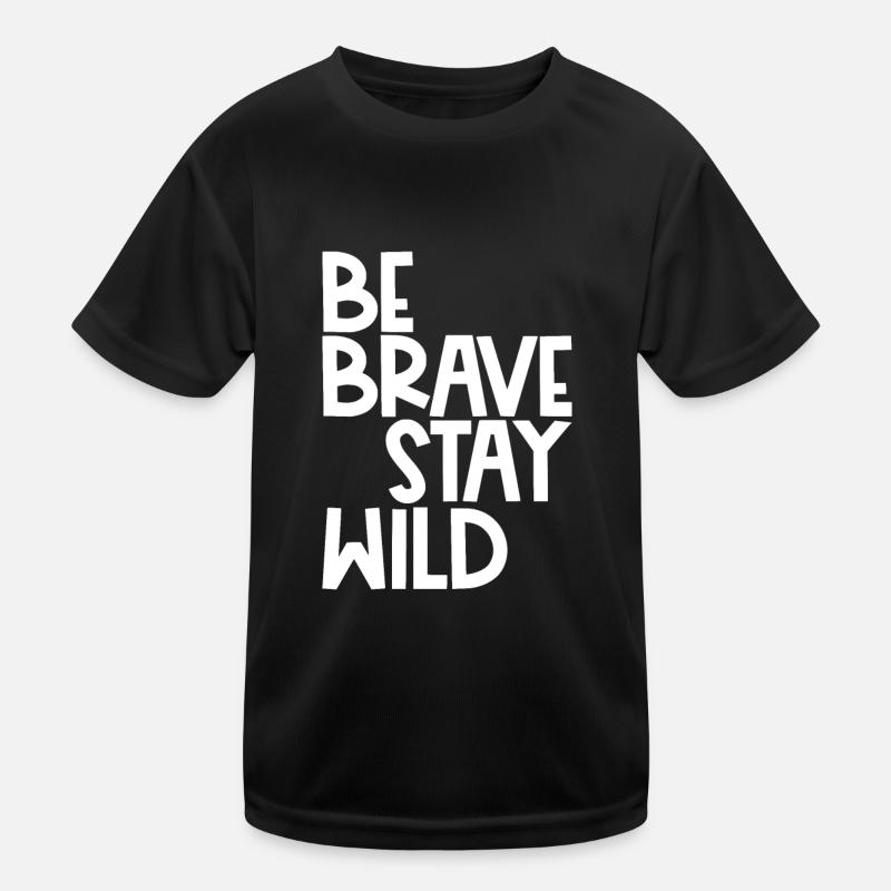 Outdoor Wild Camping T-shirt sport Enfant