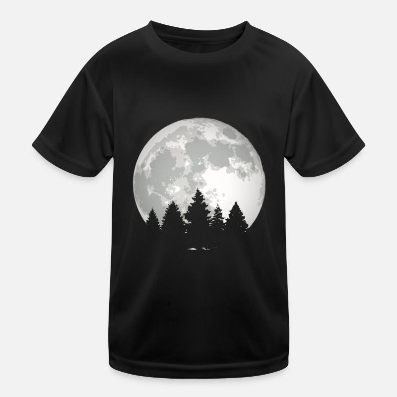 Lune forêt T-shirt sport Enfant