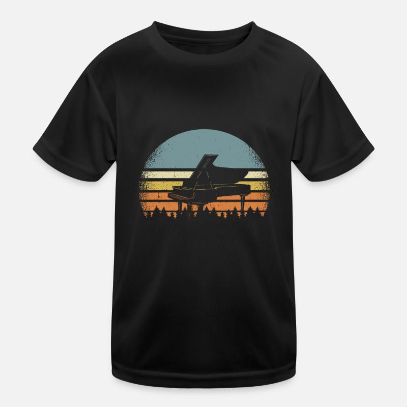 Piano piano T-shirt sport Enfant