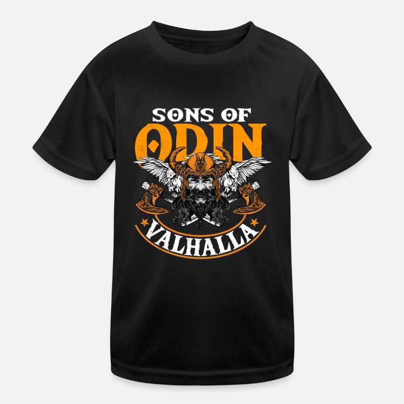 Fils Odin, Valhalla, Vikings, Vikings T-shirt sport Enfant