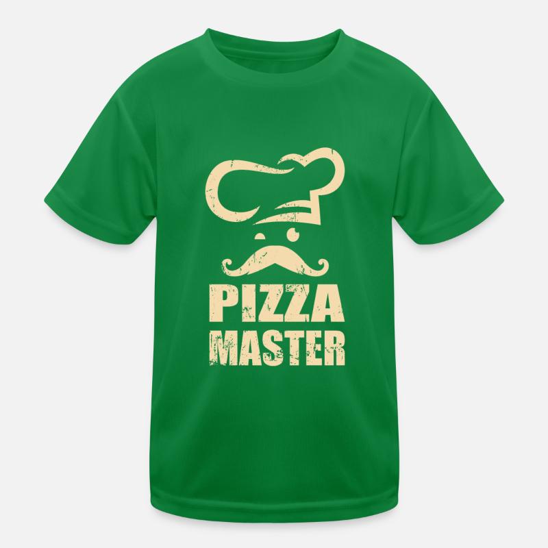 Pizza Master Chef - Pizza Friends Kids Functional T-Shirt