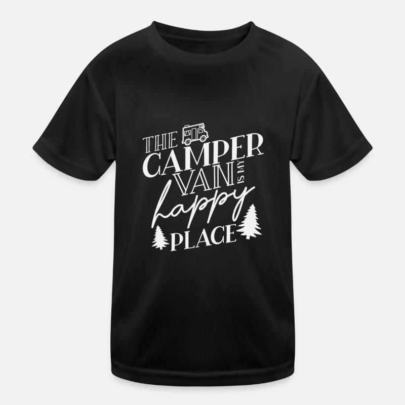 Motorhome Camping Kids Functional T-Shirt