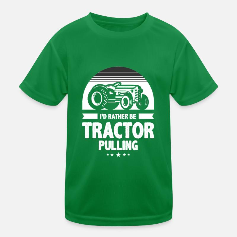 tractor pulling, tracteurs tractor pulling, T-shirt sport Enfant