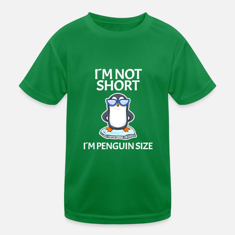 Small-scale saying Kids Functional T-Shirt