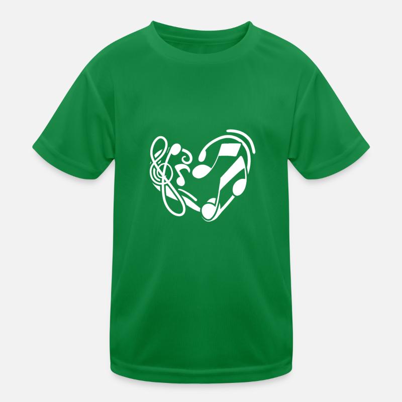 Musik Musiknote Liebe Kinder Funktions-T-Shirt