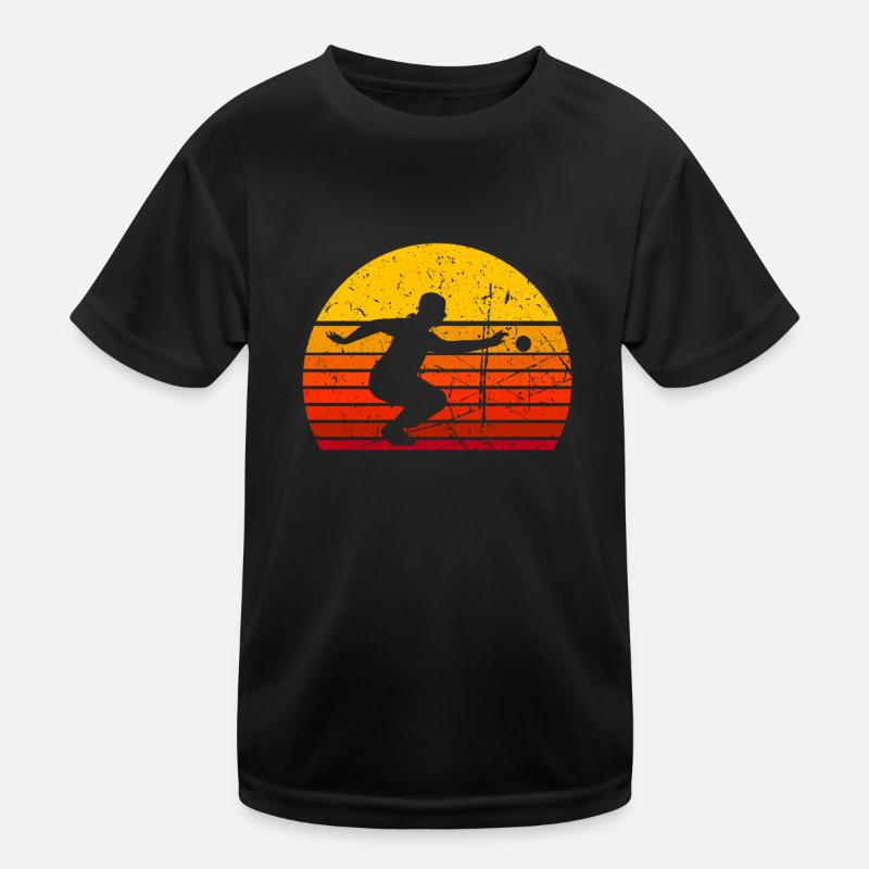 Boule Pétanque pétanque boule boule boule T-shirt sport Enfant