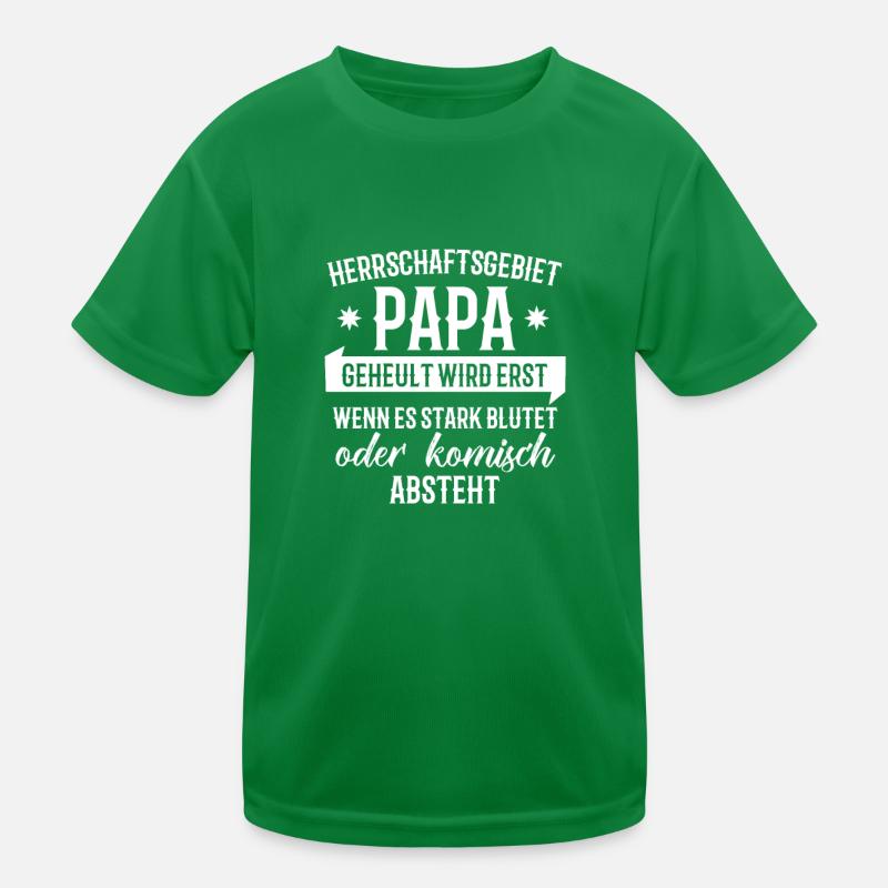 Vatertag Tshirt Kinder Funktions-T-Shirt