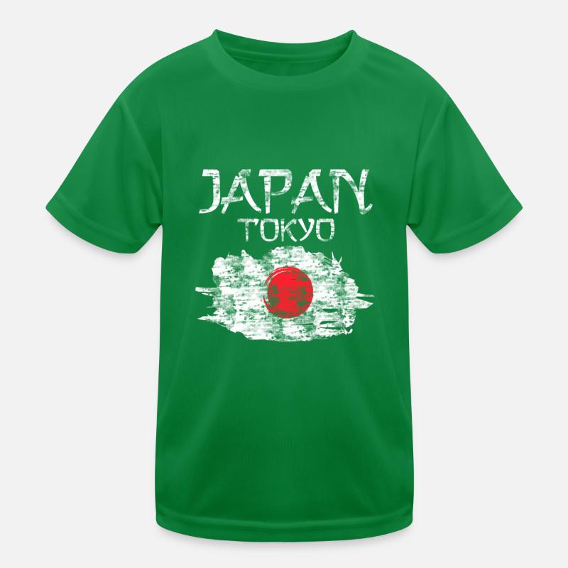 Drapeau du Japon T-shirt sport Enfant
