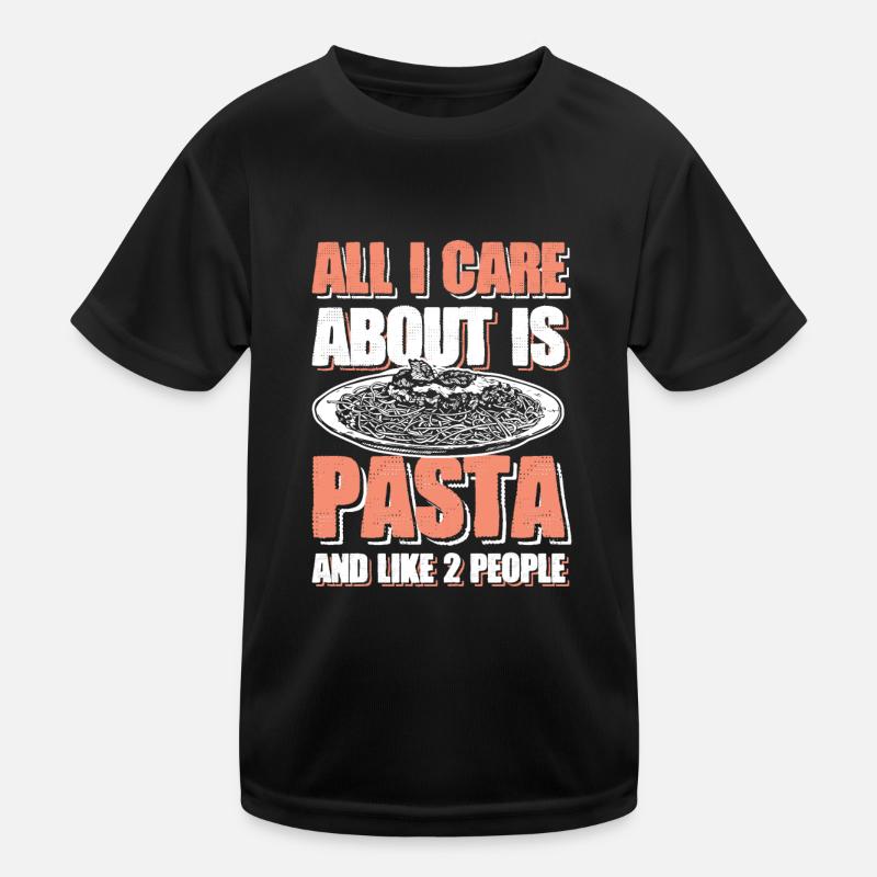 Pâtes spaghetti T-shirt sport Enfant
