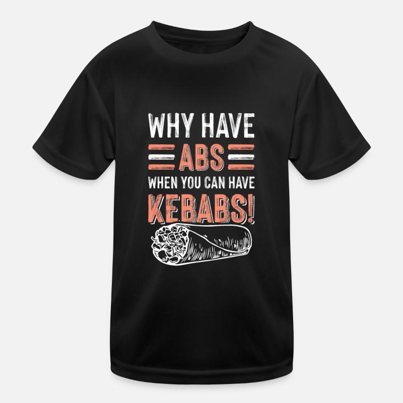 Kebab Döner lecker Kinder Funktions-T-Shirt