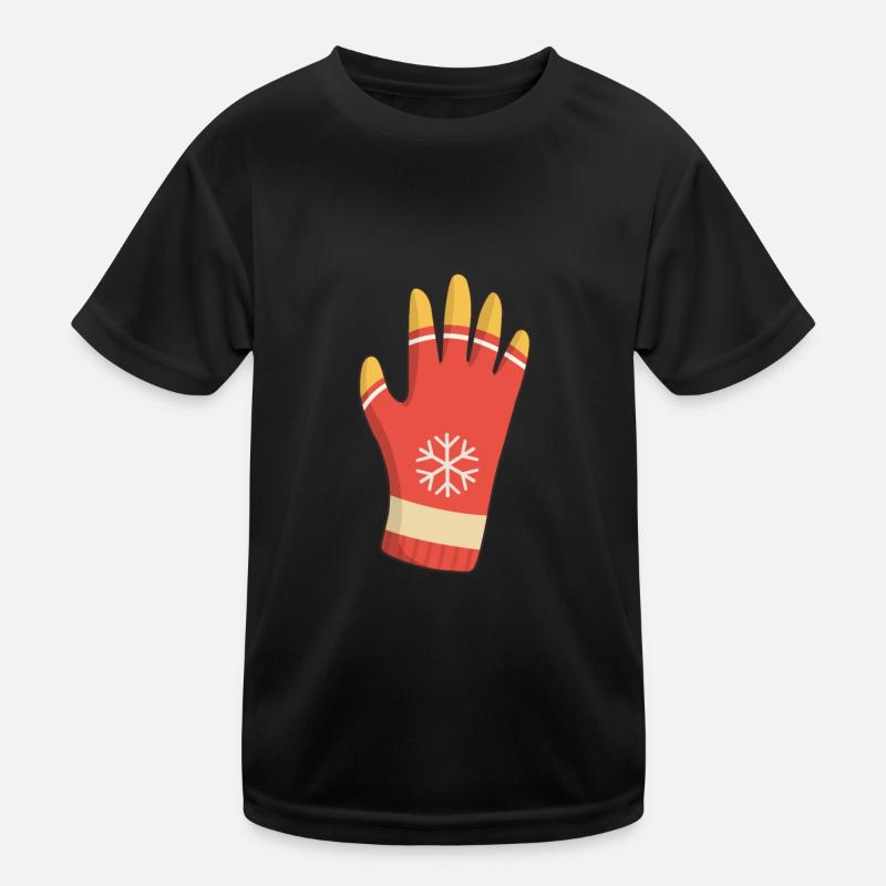 Handschuh Winter Kinder Funktions-T-Shirt