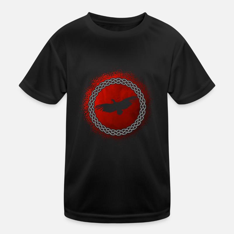 Geier Im Flug Kinder Funktions-T-Shirt