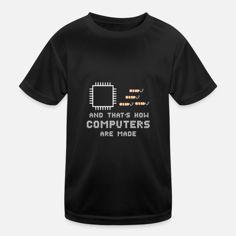 Computer Hardware PC Nerd Mainboard Kinder Funktions-T-Shirt