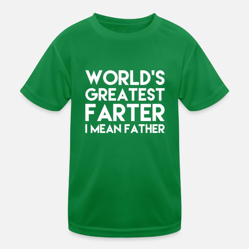 Papa Kinder Funktions-T-Shirt