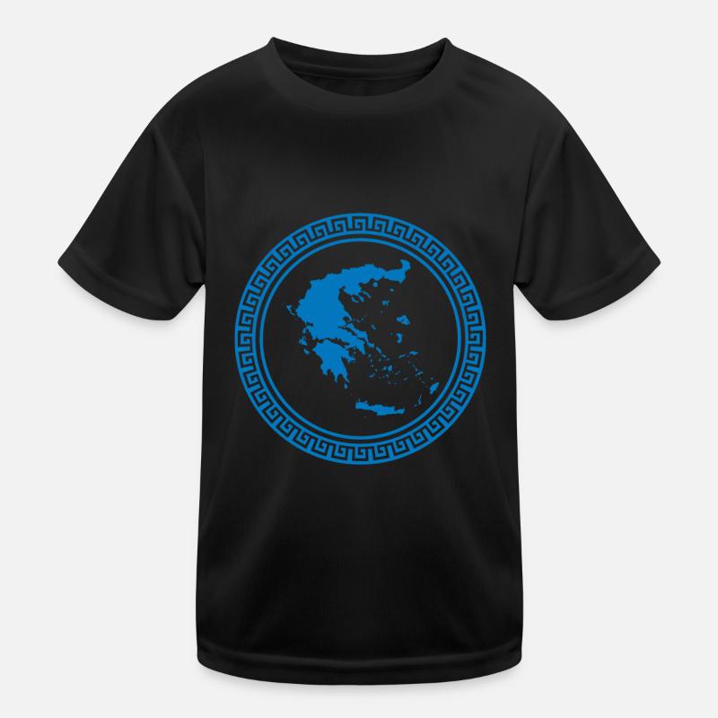 Greece Kids Functional T-Shirt