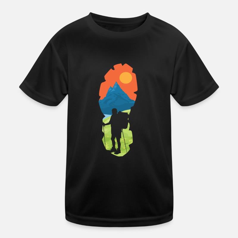 Wandern Kinder Funktions-T-Shirt