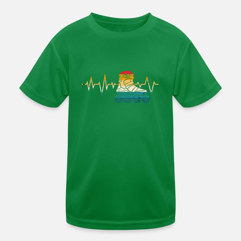 Roller Skating, Rollschuh Motiv, Mädchen, Kinder Kinder Funktions-T-Shirt