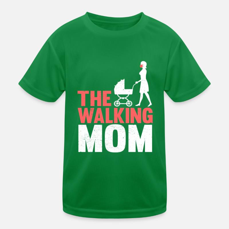 La maman de la marche T-shirt sport Enfant
