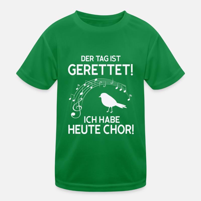 Schöner Tag mit Chor Kinder Funktions-T-Shirt