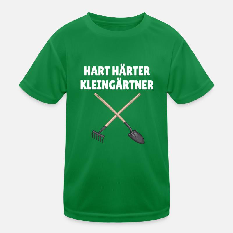 Gärtner Hobbygärtner Hart härter Kleingärtner Kinder Funktions-T-Shirt