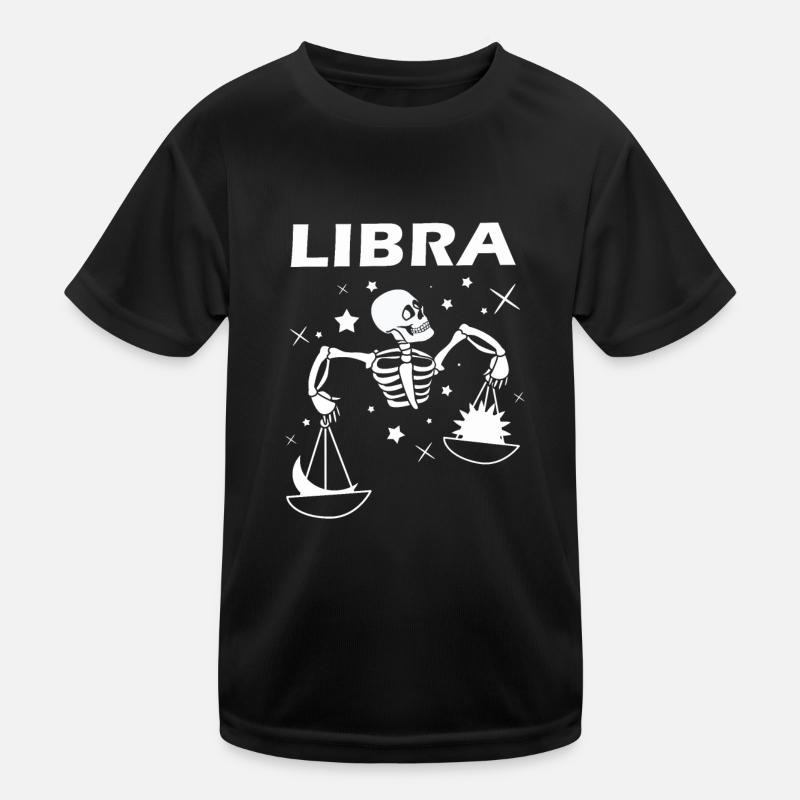 Libra Sternzeichen Waage Zodiac Kinder Funktions-T-Shirt