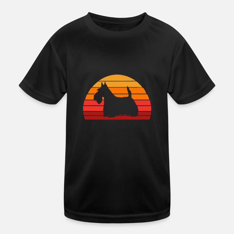Propriétaire écossais de terrier, conception de chien pour des amants d’animal familier T-shirt sport Enfant