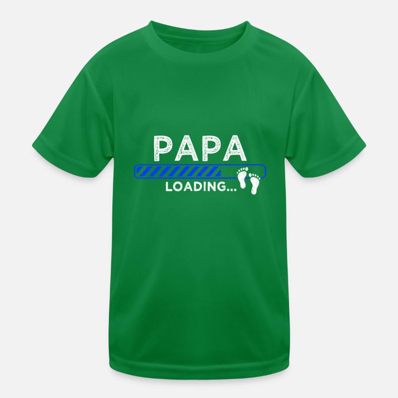 Papa loading T-shirt sport Enfant