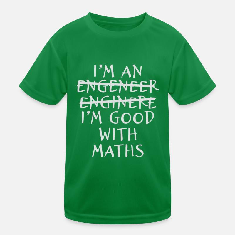 Engineer Math I Am Engineering Study Kids Functional T-Shirt