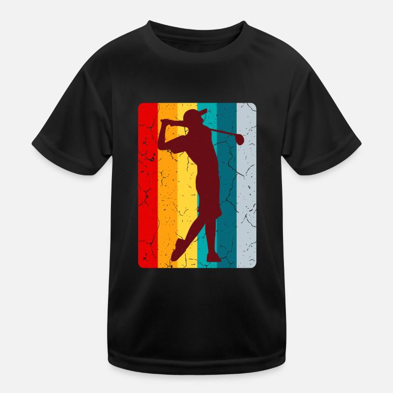 GOLF RETRO tenue golfeurs golfeurs golfeurs T-shirt sport Enfant